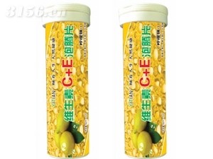 维生素C+E泡腾片（柠檬味）招商