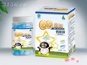 QQ软钙钙铁锌D3高钙软片招商